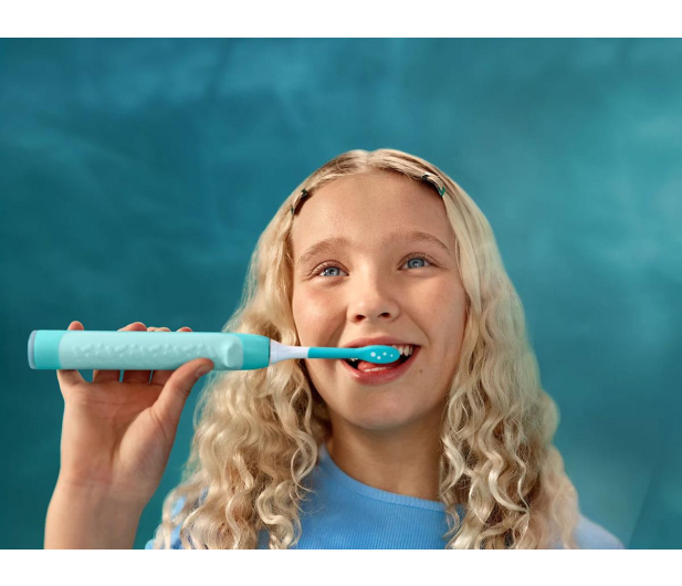 Philips Sonicare Szczoteczka soniczna for Kids Smart HX6600/13 (błekitna) - 1574075 - zdjęcie 3